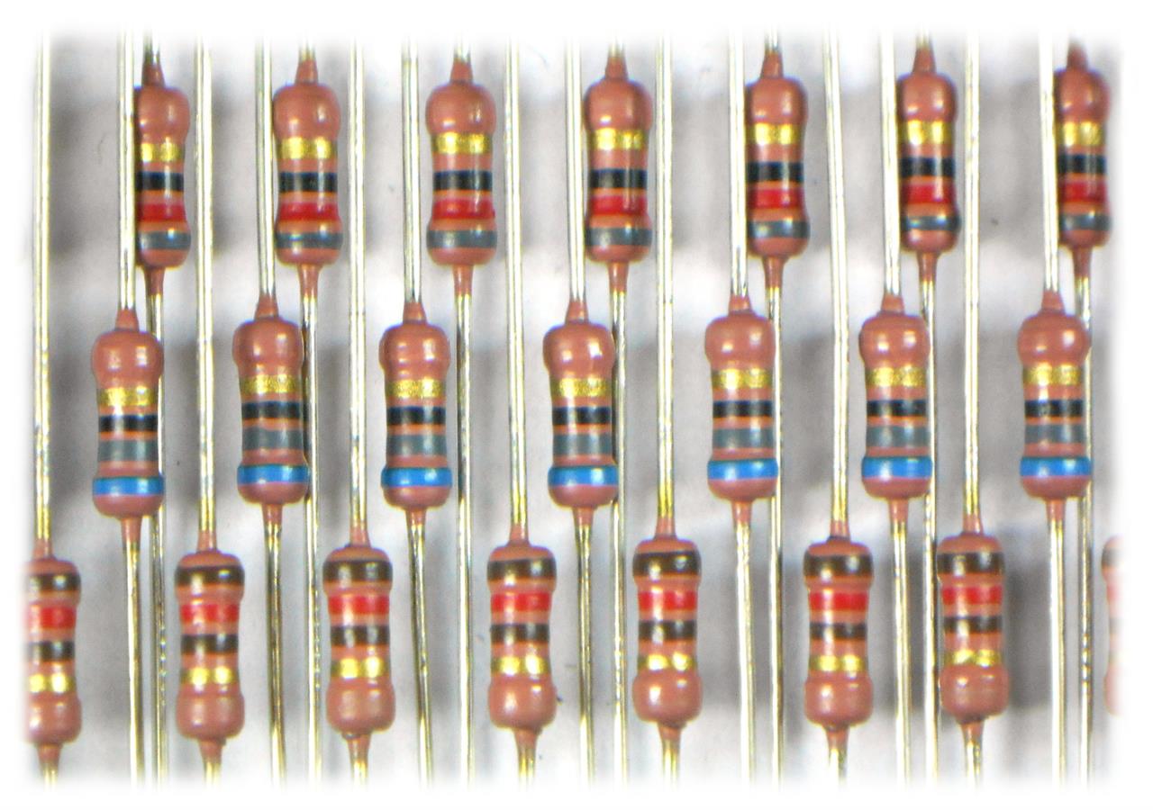 Resistores diversos - Resistor Metal-Film 180R 1/2W